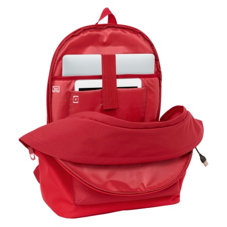 Zaino Scuola Sevilla Fútbol Club Rosso 31 x 44 x 18 cm