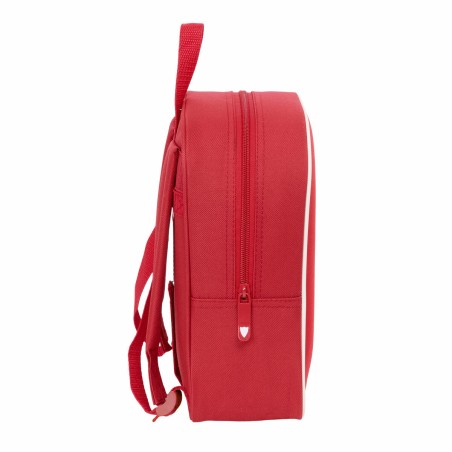 Zaino per Bambini Sevilla Fútbol Club Rosso 22 x 27 x 10 cm