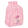 Zaino Scuola Minnie Mouse Baby Rosa 28 x 34 x 10 cm