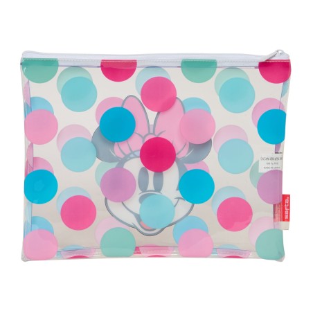 Necessaire Minnie Mouse Beach Multicolore Trasparente