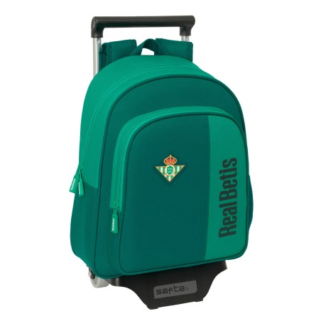 Zaino Scuola Real Betis Balompié Verde 28 x 34 x 10 cm