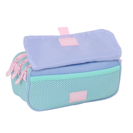 Necessaire Munich Mellow Azzurro Rosa Blu cielo 21,5 x 10 x 8 cm
