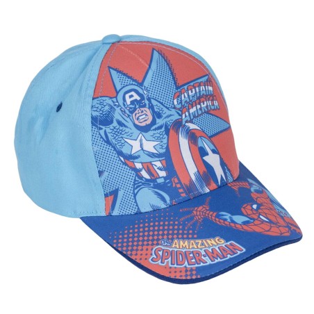 Cappellino per Bambini The Avengers Azzurro