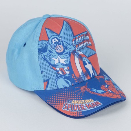 Cappellino per Bambini The Avengers Azzurro