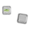 Set di piatti Algon Argentato 20 cm 20 x 2 cm 10 Pezzi (18 Unità)