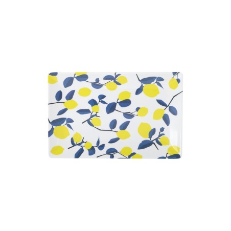 Vassoio per aperitivi La Mediterránea Limone 30 x 20 x 2,5 cm (12 Unità)