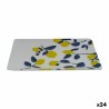Vassoio per aperitivi La Mediterránea Limone 20 x 13 x 2 cm (24 Unità)