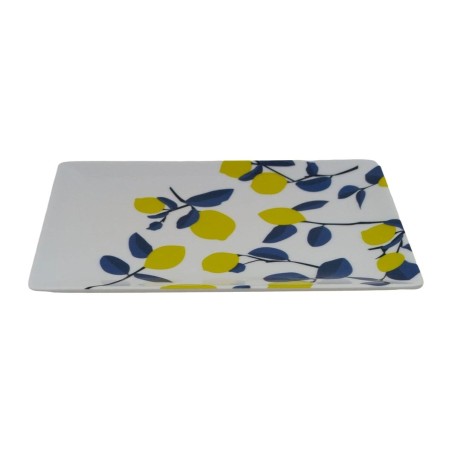 Vassoio per aperitivi La Mediterránea Limone 20 x 13 x 2 cm (24 Unità)