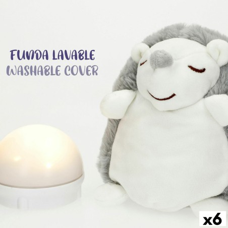 Peluche Musicale Colorbaby Plastica 16 x 14 x 14 cm (6 Unità)