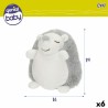 Peluche Musicale Colorbaby Plastica 16 x 14 x 14 cm (6 Unità)