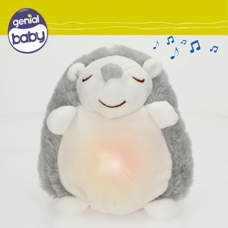Peluche Musicale Colorbaby Plastica 16 x 14 x 14 cm (6 Unità)