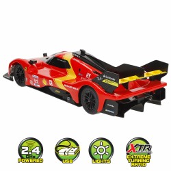 Macchinina Radiocomandata Ferrari 32 x 7 x 13 cm (4 Unità)