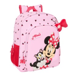 Zaino Scuola Minnie Mouse Naive Rosa 32 x 38 x 12 cm