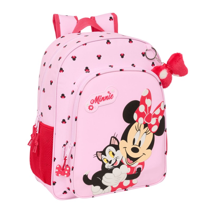 Zaino Scuola Minnie Mouse Naive Rosa 32 x 38 x 12 cm Zaino Scuola Minnie Mouse Naive Rosa 32 x 38 x 12 cm