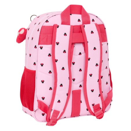 Zaino Scuola Minnie Mouse Naive Rosa 32 x 38 x 12 cm
