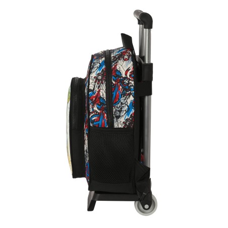 Trolley per la Scuola The Avengers Forever Multicolore 27 x 33 x 10 cm