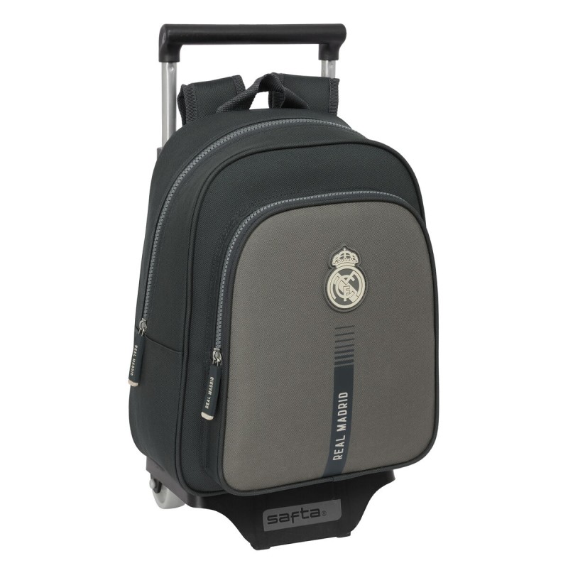 Zaino Scuola Real Madrid C.F. Grigio 27 x 33 x 10 cm Zaino Scuola Real Madrid C.F. Grigio 27 x 33 x 10 cm
