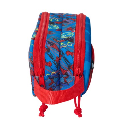 Zaino Scuola Spider-Man Rosso Blu Marino 21 x 8 x 6 cm