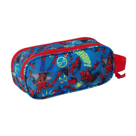 Zaino Scuola Spider-Man Rosso Blu Marino 21 x 8 x 6 cm