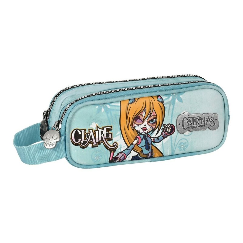 Astuccio Scuola Catrinas Claire, Noelia & Lila Azzurro (21 x 8 x 6 cm) Astuccio Scuola Catrinas Claire, Noelia & Lila Azzurro (21 x 8 x 6 cm)