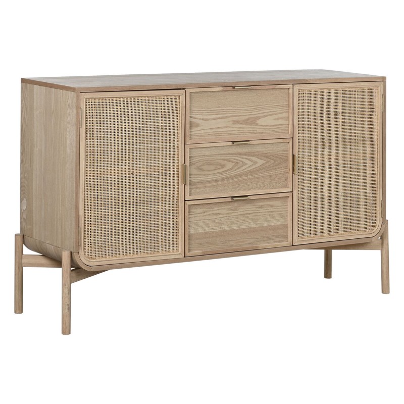 Credenza Home ESPRIT Rattan Abete 136 x 38 x 80 cm Credenza Home ESPRIT Rattan Abete 136 x 38 x 80 cm