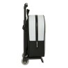 Trolley per la Scuola Real Madrid C.F. Bianco Grigio 22 x 27 x 10 cm