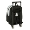 Trolley per la Scuola Real Madrid C.F. Bianco Grigio 22 x 27 x 10 cm