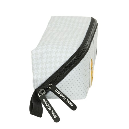 Necessaire Real Madrid C.F. Bianco Grigio 20 x 8 x 8 cm