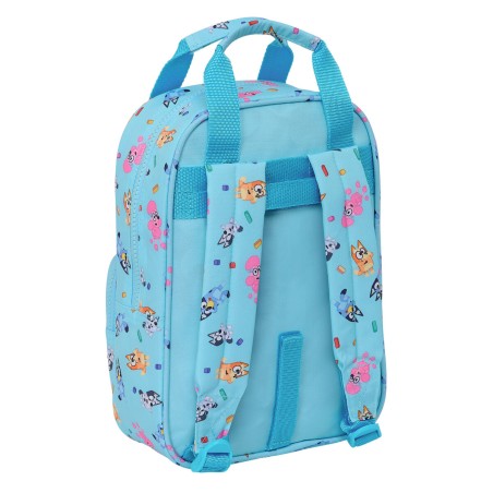 Zaino Scuola Bluey Blu cielo 20 x 28 x 8 cm