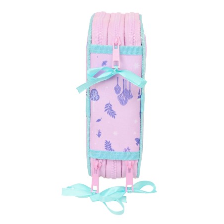 Plumier Triplo Frozen Cool days Violetta Blu cielo 12,5 x 19,5 x 5,5 cm 36 Pezzi