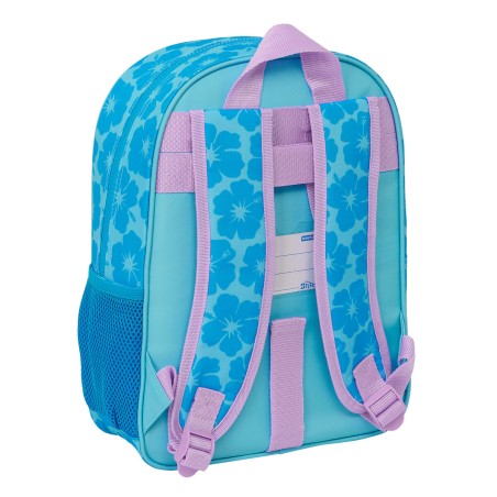 Zaino Scuola Lilo & Stitch Hawaii Azzurro 26 x 34 x 11 cm