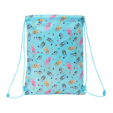 Zainetto con Cordini Bluey Blu cielo 26 x 34 x 1 cm