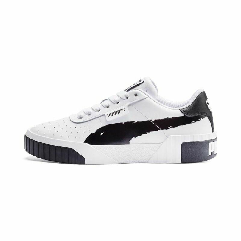 Scarpe Sportive da Donna Puma Cali Brushed Wn's Bianco Scarpe Sportive da Donna Puma Cali Brushed Wn's Bianco