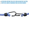Bungee cord Ferrestock 120 cm (2 Unità)