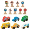 Playset di Veicoli Woomax 15 Pezzi (6 Unità)