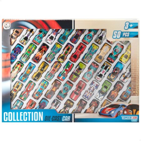 Playset di Veicoli Speed & Go 7,5 x 2 x 3 cm (6 Unità)