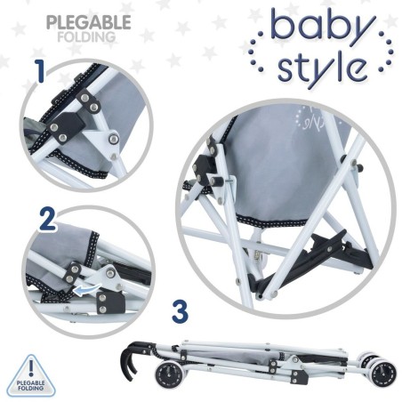 Seggiolina per Bambole Colorbaby Natural 27 x 56 x 53 cm 12 Unità