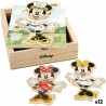Puzzle di Legno per Bambini Disney + 2 Anni 19 Pezzi (12 Unità)