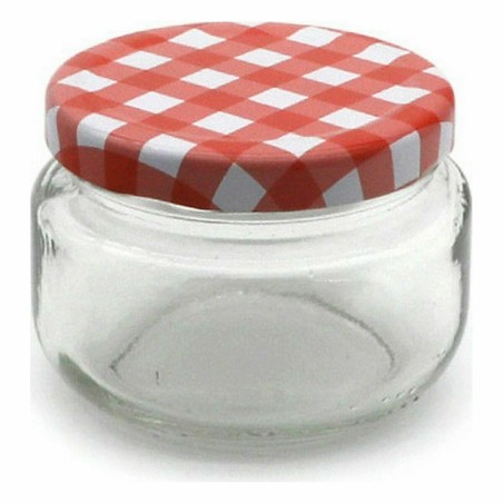 Vaso Mediterraneo Vetro 7 x 7 x 5,5 cm (24 Unità)