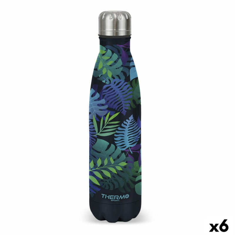 Bottiglia Térmica ThermoSport Fogli 750 ml (6 Unità) Bottiglia Térmica ThermoSport Fogli 750 ml (6 Unità)