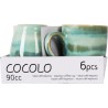 Tazza di caffè e tè La Mediterránea Cocolo 90 ml (36 Unità)