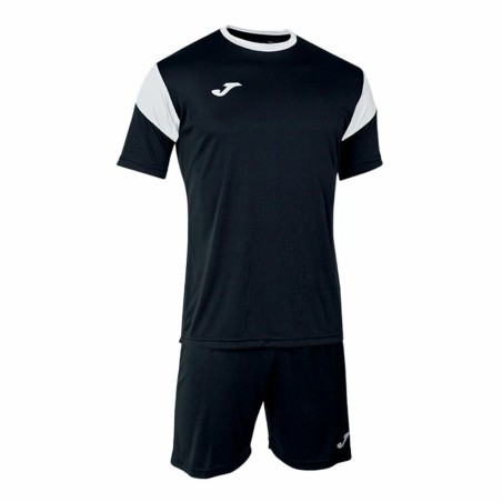 Completo Sportivo per Adulti Joma Sport Phoenix Nero Multicolore 2 Pezzi