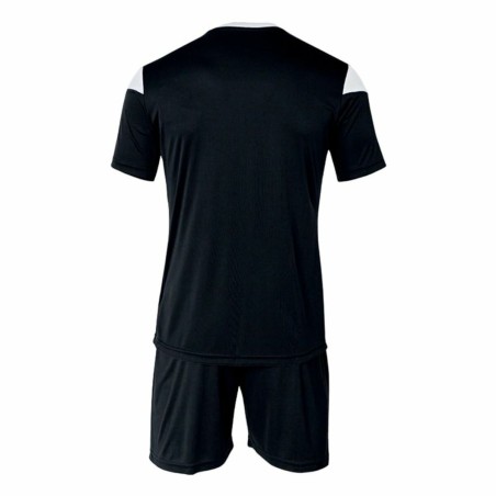 Completo Sportivo per Adulti Joma Sport Phoenix Nero Multicolore 2 Pezzi