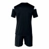 Completo Sportivo per Adulti Joma Sport Phoenix Nero Multicolore 2 Pezzi