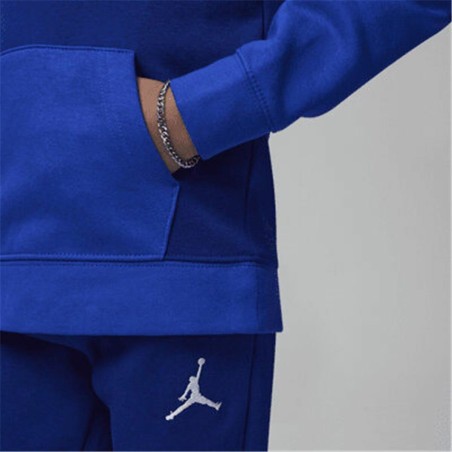 Completo Sportivo per Bambini Jordan Mj Essentials Flc Po Set Azzurro 2 Pezzi