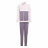 Tuta da Bambini Adidas U 3S Tiberio Rosa 2 Pezzi