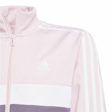 Tuta da Bambini Adidas U 3S Tiberio Rosa 2 Pezzi