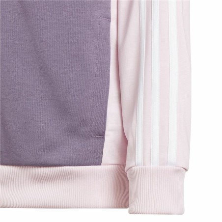 Tuta da Bambini Adidas U 3S Tiberio Rosa 2 Pezzi