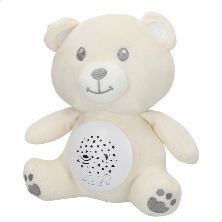 Peluche Proiettore LED Colorbaby Stoffa Plastica 20 x 25 x 12 cm (4 Unità)