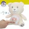 Peluche Proiettore LED Colorbaby Stoffa Plastica 20 x 25 x 12 cm (4 Unità)